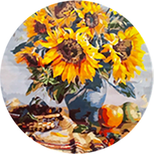 How to Paint by Numbers Step 5 - Repeat Steps 1 to 4 Untill Finish and Let It Dry