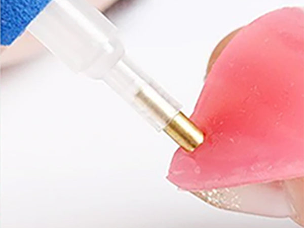 How to Paint with Diamonds Step 4 - Add Wax to Tip of the Pen to Pick Up Diamonds from the Tray