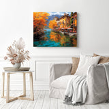 Autumn Reflections Diamond Painting as Home Decor