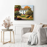 Bountiful Harvest House Diamond Painting as Home Decor