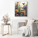 Cactus Companions Diamond Painting as Home Decor