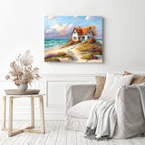 Coastal Cottage Diamond Painting as Home Decor