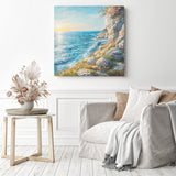 Coastal Dawn Diamond Painting as Home Decor