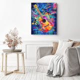 Colorful Rhapsody Diamond Painting as Home Decor