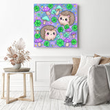 Sparkle Quills & Clover Diamond Painting as Home Decor