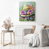 Springtime Hat Parade Diamond Painting as Home Decor