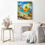 Sunny Spritzer Diamond Painting as Home Decor