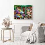 The Florist Diamond Painting as Home Decor