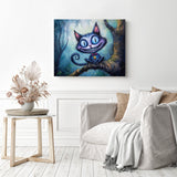 Whimsy Cheshire Cat Diamond Painting as Home Decor