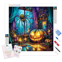 Gourdian Glow Diamond Painting Kit - Full Drill / Square or Round Diamonds with AB Drills Option