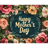 Floral Frame for Mom Diamond Art Design - Full Drill with 5d Square or Round Diamonds / AB Drills Available