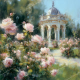 Rose Garden Diamond Art Design - Full Drill with 5d Square or Round Diamonds / AB Drills Available