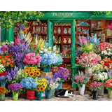 The Florist Diamond Art Design - Full Drill with 5d Square or Round Diamonds / AB Drills Available