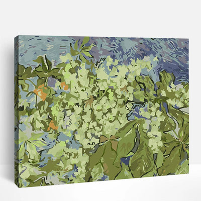 Blossoming Chestnut - Van Gogh | Paint By Numbers