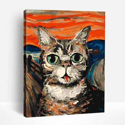 Famous Kitten Portrait | Paint By Numbers
