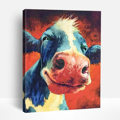 Cow Close-up | Paint By Numbers