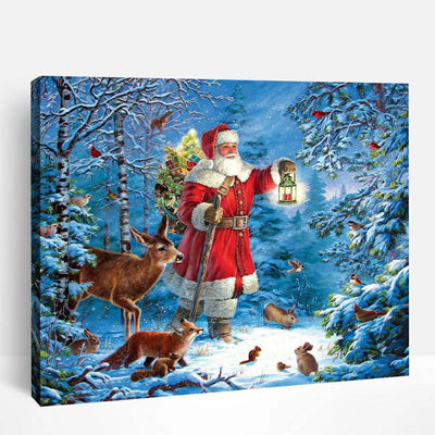 Santa Journey | Paint By Numbers