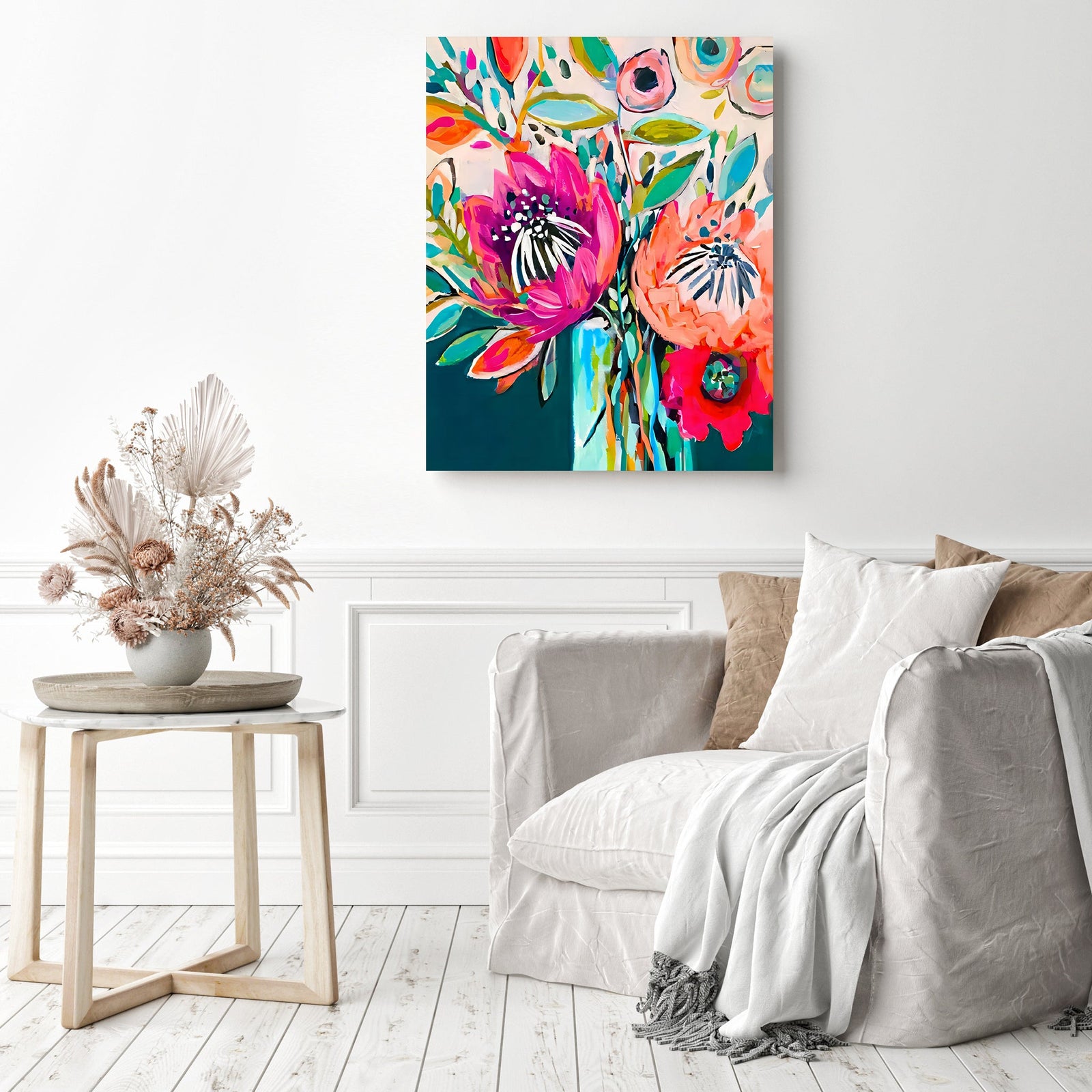 Kapok | Diamond Painting Displayed as Home Decor