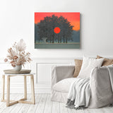 The Banquet | Diamond Painting Displayed as Home Decor