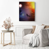In Between Time | Diamond Painting Displayed as Home Decor