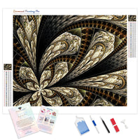 Abstract Spectrums | Diamond Painting Kit - Full Drill - Square or Round Diamonds with AB Drills Option