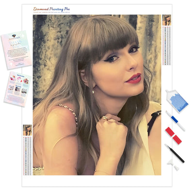 Taylor Swift Cover | Diamond Painting Kit - Full Drill - Square or Round Diamonds with AB Drills Option