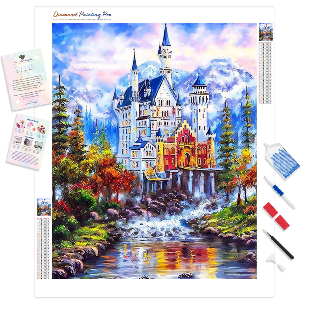 Iceland | Diamond Painting Kit - Full Drill - Square or Round Diamonds with AB Drills Option