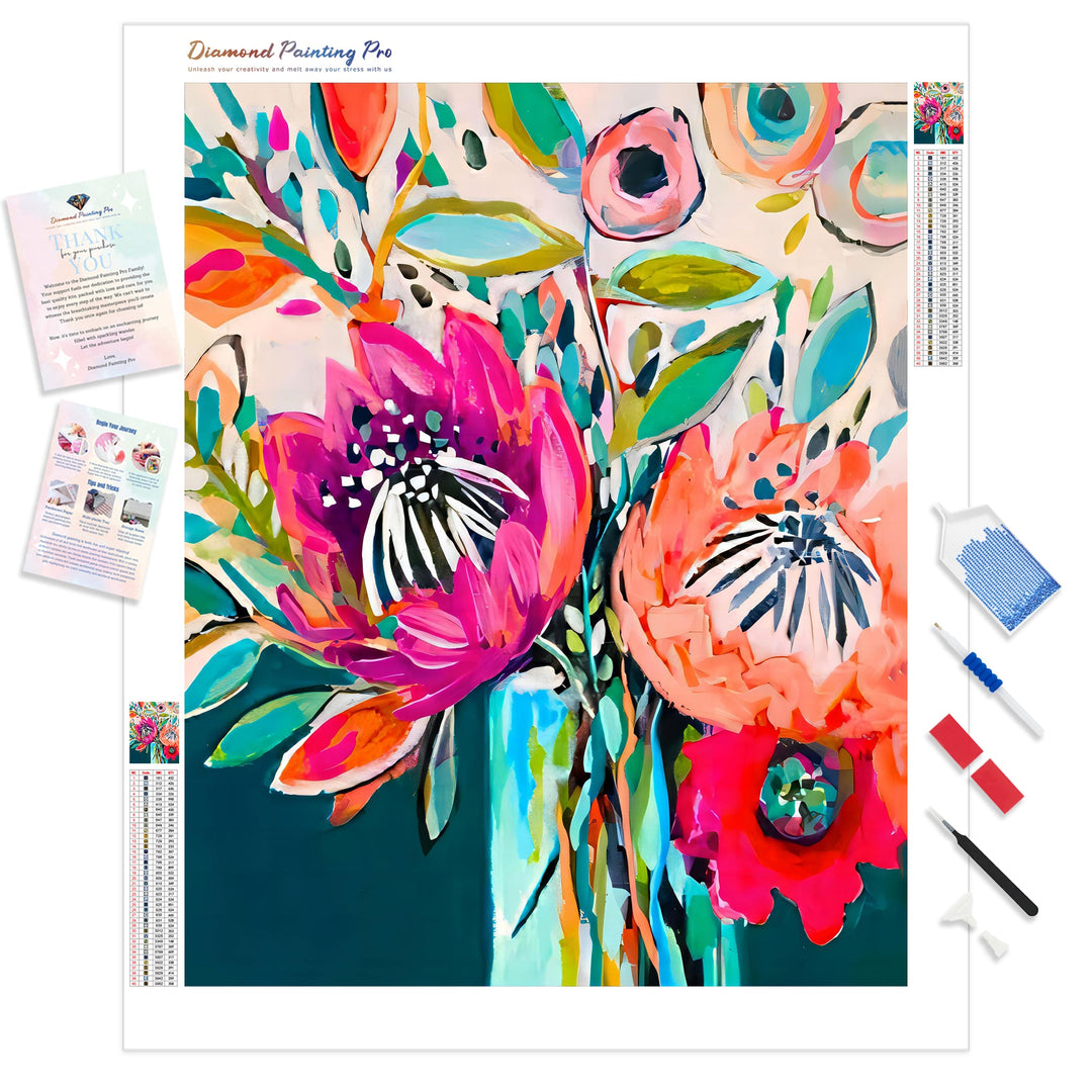 Kapok | Diamond Painting Kit - Full Drill - Square or Round Diamonds with AB Drills Option