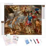 The Battle between the Gods and the Giants | Diamond Painting Kit - Full Drill - Square or Round Diamonds with AB Drills Option