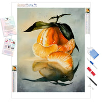 Fresh Mandarin | Diamond Painting Kit - Full Drill - Square or Round Diamonds with AB Drills Option