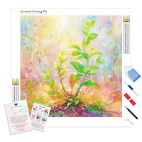 Spring Awakening | Diamond Painting Kit - Full Drill - Square or Round Diamonds with AB Drills Option