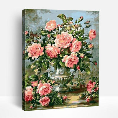 Royal Flower Vase | Paint By Numbers