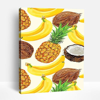 Tropical Fruits | Paint By Numbers