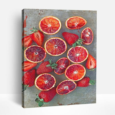 Summer Grapefruits | Paint By Numbers
