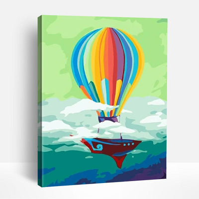 Hot Air Balloon | Paint By Numbers