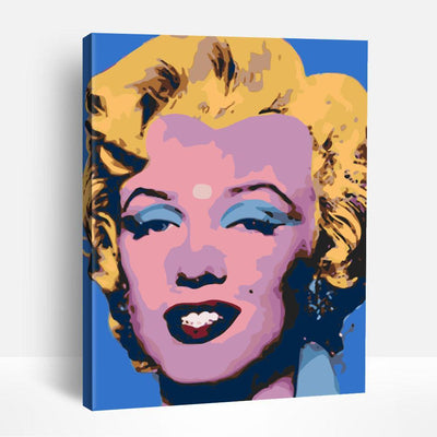 Marilyn Monroe Abstract | Paint By Numbers