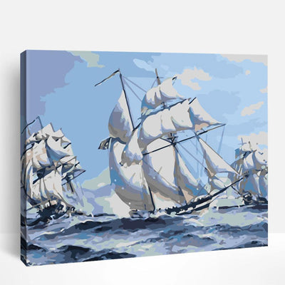 Adventurous Waves | Paint By Numbers