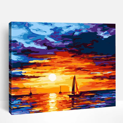 Sunset Romance | Paint By Numbers