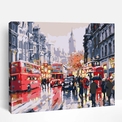 London Streets | Paint By Numbers