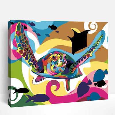 Colorful Turtle | Paint By Numbers