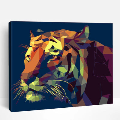 Tiger Portrait | Paint By Numbers