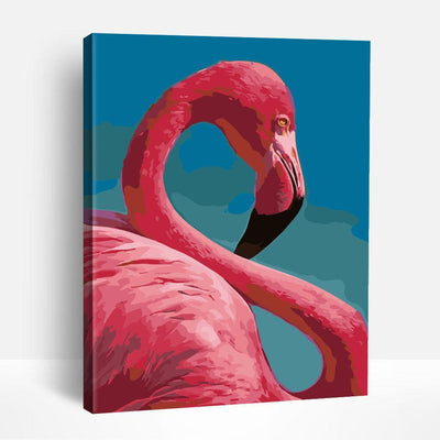Bright Flamingo | Paint By Numbers