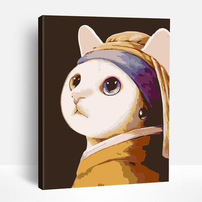 Famous Kitten Portrait II | Paint By Numbers