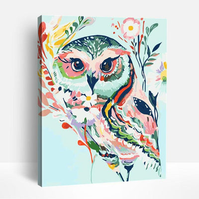 Abstract Owl | Paint By Numbers