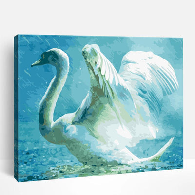 Swan in Flight | Paint By Numbers