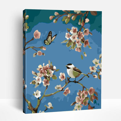 Blossom and Birds | Paint By Numbers