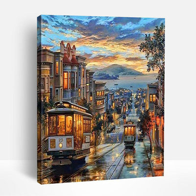 Historic Town | Paint By Numbers