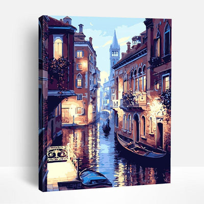 Evening Town | Paint By Numbers