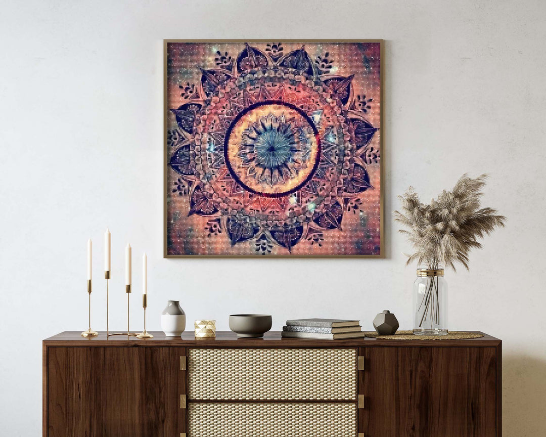 The Zen of Symmetry: Relieving Stress with Mandala Diamond Painting