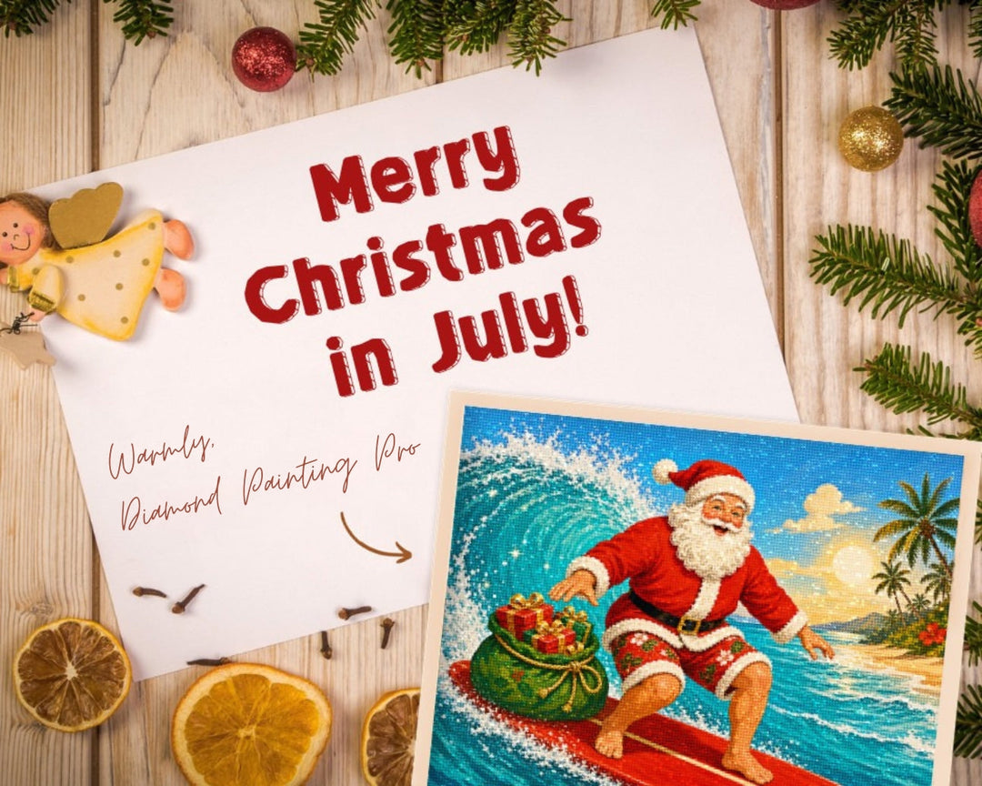 Beat the Heat with Christmas in July Diamond Paintings